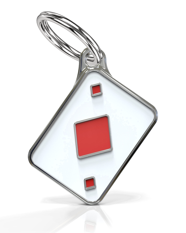 Vegas Diamonds ID Tag
