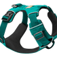 Front Range Dog Harness - Aurora Teal - Ruffwear - Collar