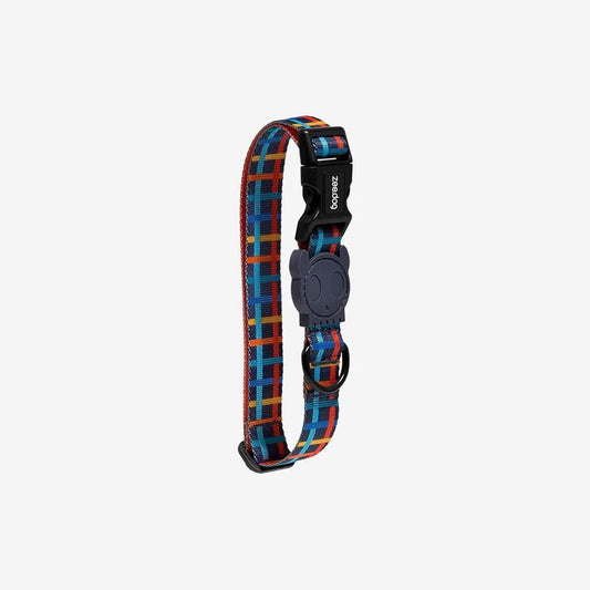 Vibrant collection of dog collars available in our online pet shop. Premium designer dog collar, now in stock at our online store. Zee.Dog Collar.