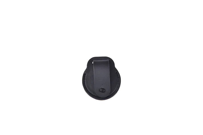 Vegan Leather Dog Airtag Holder - Black - Babis - Airtag Holder